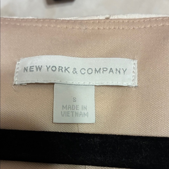New York & Company Cream Midi Dress - Picture 5 of 6
